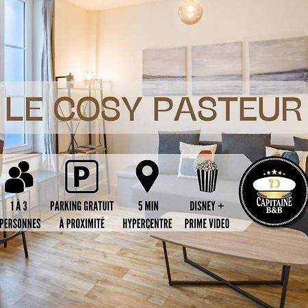 Le Cosy Pasteur 5 Min Hypercentre Parking Public Gratuit A Proximite Daire Troyes Dış mekan fotoğraf