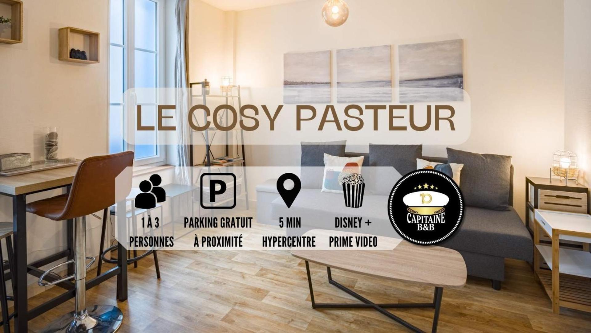 Le Cosy Pasteur 5 Min Hypercentre Parking Public Gratuit A Proximite Daire Troyes Dış mekan fotoğraf